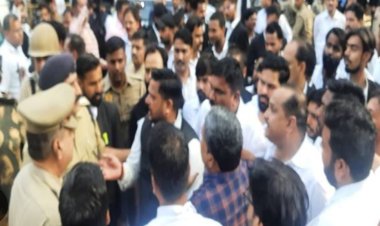 मुख्तार गैंग के शूटर संजीव की लखनऊ कोर्ट में हत्या: वकील की ड्रेस में आया हमलावर गिरफ्तार