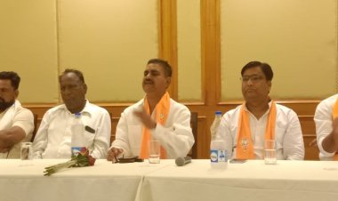 इंद्रपुरा रिसोर्ट में प्रेस वार्ता के दौरान बोले इंद्रपुरा भाजपा मेरा घर परिवार: पार्टी मुझे जैसा आदेश देगी मैं पालना करने के लिए तैयार हूं