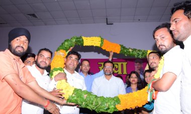 सोशल मीडिया गुरु लोकेश शर्मा ने अलवर में युवा संवाद कार्यक्रम में की शिरकत