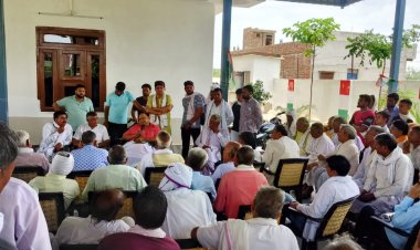 ब्राह्मण युवक की हत्या के खुलासे की मांग, बैठक कर विधायक बाबूलाल बैरवा से मिले समाज के लोग