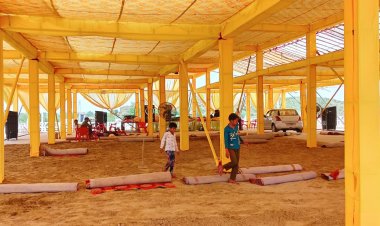 गुडा के जागिरदाला में श्री राधा गोविंद मन्दिर प्राण प्रतिष्ठा व गौशाला भूमि पूजन कार्यक्रम:कलश यात्रा के आगाज के साथ भागवत कथा का चलेगा आयोजन