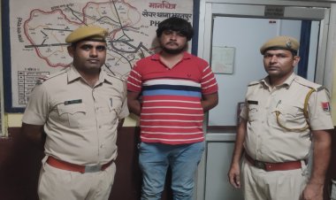 परिवहन विभाग की गाडी चुराने तथा राजकार्य में बाधा उत्पन्न करने के मामले का आरोपी गिरफ्तार:चुराई गाडी बरामद