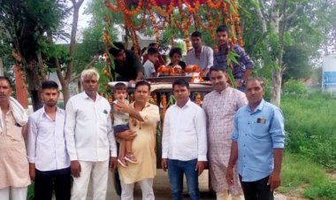 नापावाली की ढाणी डाबला में शिव परिवार की मूर्ति की हुई प्राणप्रतिष्ठा