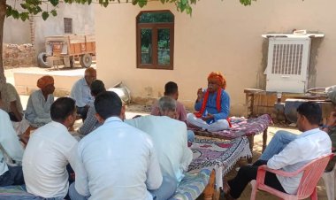 9 वर्ष पूर्ण होने पर केंद्र सरकार की योजनाओं के बारे में दी आमजन को जानकारी