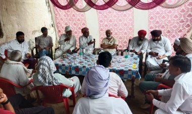 रामगढ़ विधानसभा मे किसानो की बैठक मे लगा नारा: ईआरसीपी योजना लागू नही तो वोट नहीं