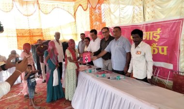 गिरादड़ा जागीर ग्राम पंचायत में 134 ग्रामीणाें काे जनकल्याणकारी याेजनाअाें से किया लाभांवित