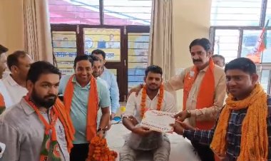 केंद्रीय मंत्री भूपेन्द्र यादव के 54 वे जन्मदिन पर हुआ विशाल रक्तदान शिविर का आयोजन