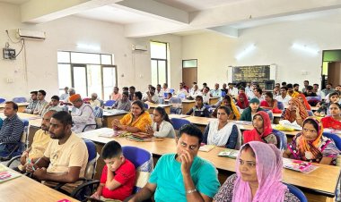 सुमेरपुर मे आयोजित हुआ उपखंड स्तरीय गांधी दर्शन प्रशिक्षण शिविर