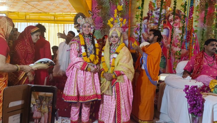 जागीरदावाला के राधा गोविंद मंदिर में होगा हवन एवं विशाल भंडारा:श्रीमद् भागवत कथा में रुक्मणी विवाह में हुआ कन्यादान