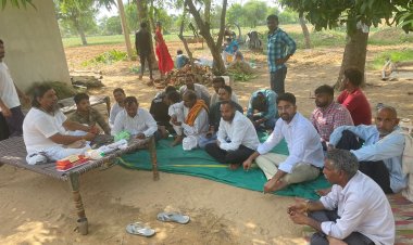 गुरु पूर्णिमा पर बामलास धाम में उमड़े श्रद्धालु रामायण पाठ का हुआ शुभारंभ