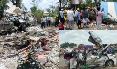 मुंबई-आगरा हाईवे पर भीषण हादसा: होटल में घुसा कंटेनर, 12 की मौत 10 से ज्यादा लोग जख्मी