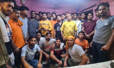 शिव भक्तों का दल 11वीं बार कांवड़ लेने हरिद्वार हुआ रवाना