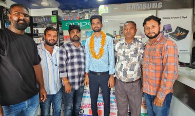 शर्मा का चार्टेड अकाउंटेंट बनने पर किया स्वागत