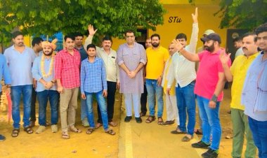 अरुआ टोल प्लाजा पर किया भाजपा नेता अभिमन्यु राजवी का स्वागत