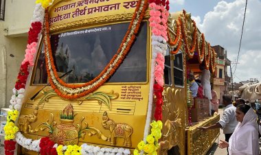 अयोध्या तीर्थ जैन प्रभावना रथ 25 जुलाई को लक्ष्मणगढ़ में