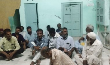 हजरत इमाम हसन हुसैन की याद में मनाया जाने वाले मोहर्रम पर्व को लेकर मुस्लिम समुदाय की बैठक हुई आयोजित