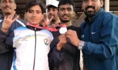 चेतन यादव का एथलीट नेशनल स्पोर्ट्स अकैडमी में चयन