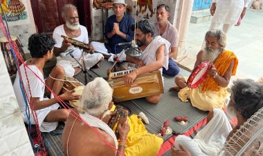 भागेगा धाम में श्रावण मास में चल रहा है अनुष्ठान 24 घंटे राम नाम की धुन:आश्रम में संत महात्माओं से चहल-पहल