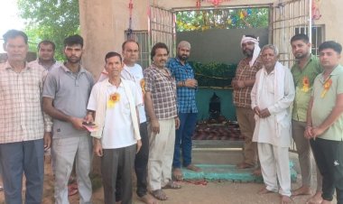गाँव तहनोली मे पचपीर बाबा की मजार पर भंडारे का हुआ आयोजन