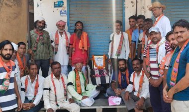 राजस्थान सरकार की गलत नीतियों के कारण उदयपुरवाटी भाजपा ने दिया 1 दिन का धरना