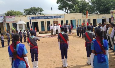 एक दिवसीय स्काउट /गाइड अधिवेशन हुआ संपन्न , नारायणपुर ब्लॉक के सभी संस्था प्रधानों ने लिया भाग