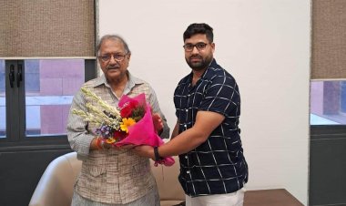 डॉ.शिवम वर्मा ने की भाजपा के राष्ट्रीय नेताओं सें मुलाक़ात