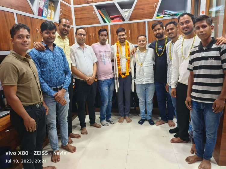 लियो क्लबविजयनगर क्लासिक की नवीन कार्यकारिणी का लियो प्रांतीय टीम ने किया भव्य स्वागत अभिनंदन