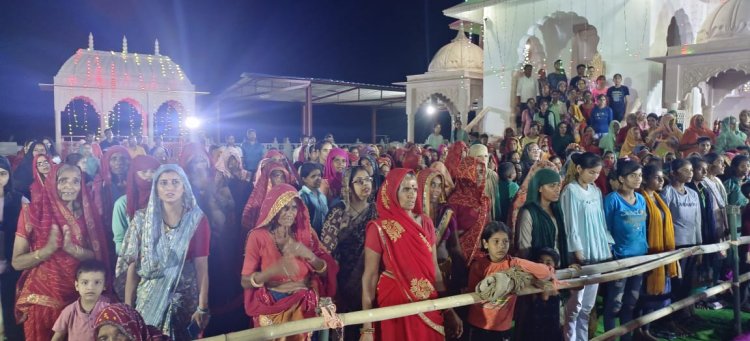 गुड़ा के जागीरदाला में खूब जमी भजन संध्या:भजन सम्राट प्रकाश दास महाराज ने दी प्रस्तुतियां