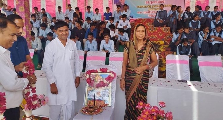 रैणी उपखण्ड मुख्यालय पर सरकारी सीनियर स्कूल परिसर मे मनाया राजस्थान युवा महोत्सव
