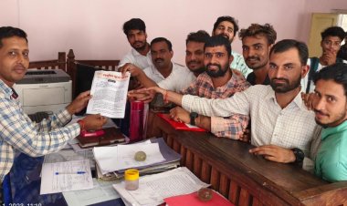 आरक्षण की मांग को लेकर मुख्यमंत्री के नाम भेजा  पत्र