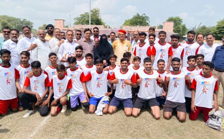 राजीव गांधी शहरी ओलंपिक खेलों का हुआ शुभारंभ