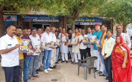 तखतगढ़ फेस्टिवल का पोस्टर हुआ विमोचन