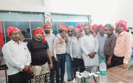 भाजपा के नेता व सर्व समाज सेवी समय सिंह जाटव ने क्षेत्र के पत्रकारों से की प्रेसवार्ता: क्षेत्र की विभिन्न समस्याओं से कराया अवगत