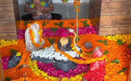 सावन के हर सोमवार को होते हैं विशेष श्रृंगार के साथ कैलाशपुरी के दर्शन: सोमवार को कावड चढ़ाकर करते जलाभिषेक