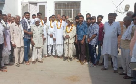 कोटकासिम क्षेत्र के यादव समाज के सैकड़ों लोगों ने विधायक खैरिया को दिया समर्थन