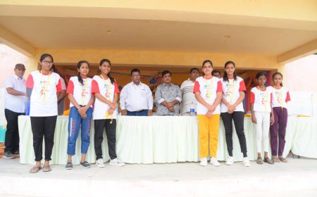 राजीव गांधी शहरी ओलम्पिक खेलों समापन समारोह आयोजित किया गया