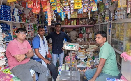 किराना व्यवसायी की सूनी दुकान से करीब ढाई लाख की नगदी पार