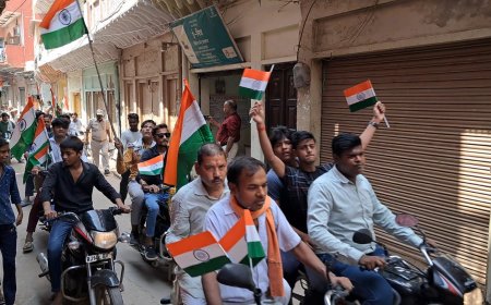 आजादी का अमृत महोत्सव मनाया ध्वजारोहण:तिरंगा रैली व सांस्कृतिक कार्यक्रम हुए आयोजित