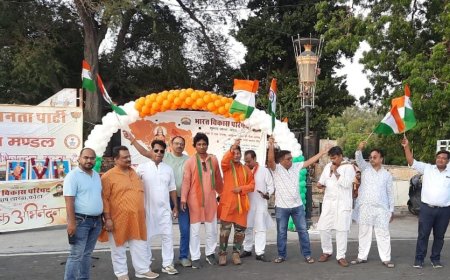 स्वतंत्रता दिवस की पूर्व संध्या पर नयापुरा मण्डल ने आयोजन किया " एक शाम शहीदों के नाम "