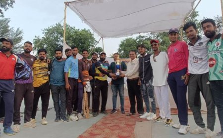 लाडो क्रिकेट प्रीमियर लीग में यूनिटी क्लब विजेता