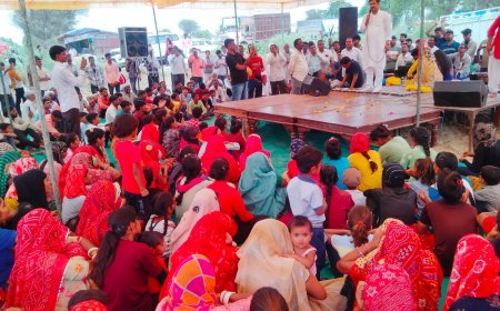 नेवरी के काला काकरा में शिव मंदिर में हुआ जागरण व भडारा:सांस्कृतिक कार्यक्रम में कलाकारों दी प्रस्तुतियां