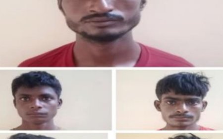 पुलिस ने डकैती की योजना बनाते भील समुदाय के 5 युवक गिरफ्तार: 2 बंदूक, 3 धारदार छुरा एवं 2 बाइक जब्त