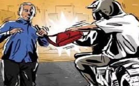 नदबई में ज्वैलर्स को हथियार दिखाकर 600ग्राम चांदी और 7ग्राम सोना लूटा