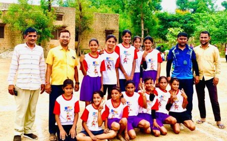 दुजाना की खो - खो टीम लगातार दूसरी बार चैंपियन