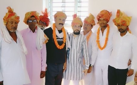 धर्मेंद्र कुमार वाल्मीकि बने, तहसील युवा मोर्चा के निर्विरोध अध्यक्ष