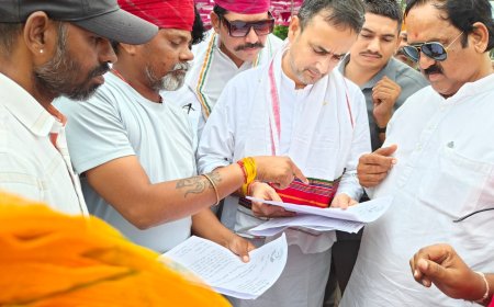 अध्यक्ष (राज्य मंत्री) युवा बोर्ड राजस्थान सरकार को पाली जिले के आयुर्वेद अस्पतालों   मे रिक्त पदों को यू टी बी से भरने का सौपा ज्ञापन