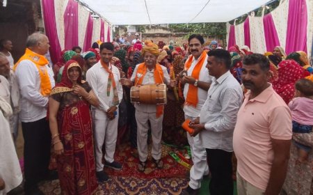 बानसूर विधानसभा  के  मोठूका फतेहपुर में 250 महिलाओं ने व रामनगर में 100 से अधिक महिलाओं ने भाजपा की रीति नीतियों से प्रभावित होकर भाजपा की सदस्यता ग्रहण की