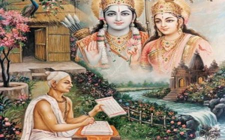 तुलसीदास जी सहित राम दरबार की  विशेष पूजा अर्चना