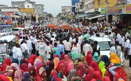 कांग्रेस सरकार के खिलाफ निकली हल्ला बोल जनाक्रोश महारैली: हजारों की संख्या में महिला व पुरुष समर्थन मौजूद