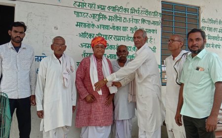 सकट में अखिल भारतीय दादू दयाल महा सभा के राष्ट्रीय अध्यक्ष महंत जयराम दास स्वामी का किया स्वागत